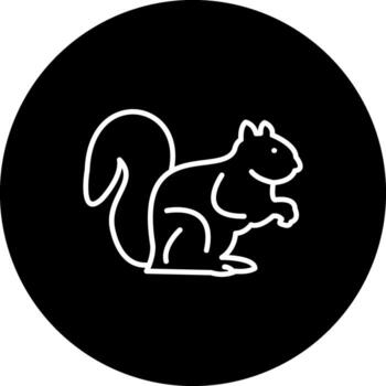 ardilla funcional digital Arte elemento vector