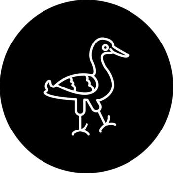 genial crestado zampullín avanzado marca diseño diseño vector