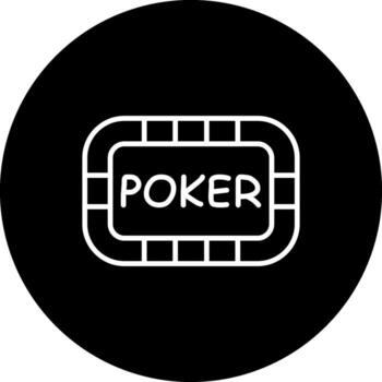 Poker Table Clear User Interface Object vector