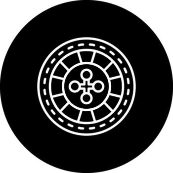 Roulette Modern Web Interface Asset vector