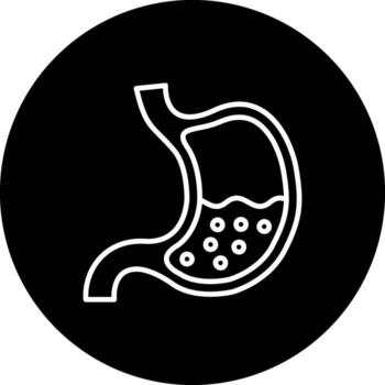 Stomach Optimized Mobile App Design vector