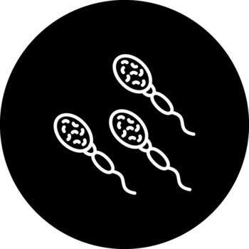 Sperm Stylish Design Object vector