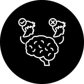 Mind Decision Advanced Web Design Graphic vector