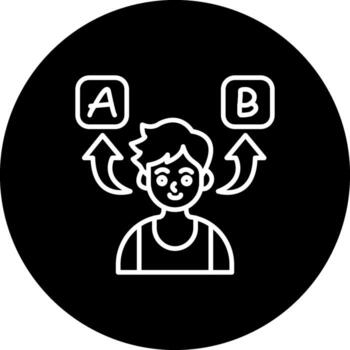 Decision Making Professional Flat Layout vector