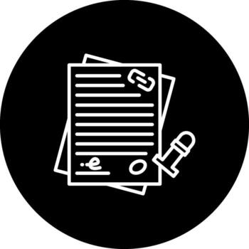 Corporate Laws Papers Clear User Interface Object vector