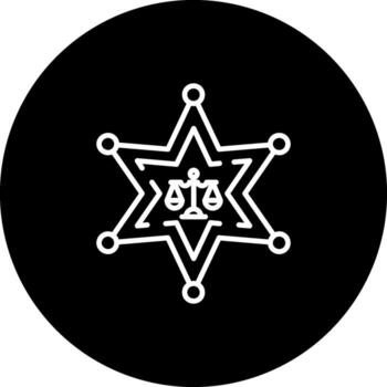 Sheriff Dynamic Creative Design Feature vector