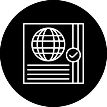 Passport Control Simple Digital Art Concept vector