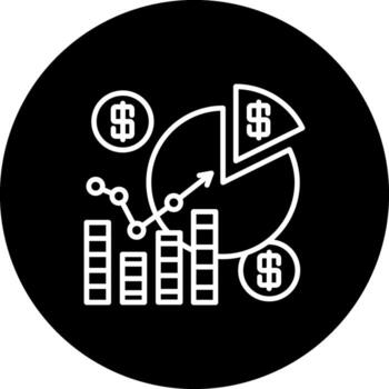 tarta gráfico sofisticado ui diseño objeto vector