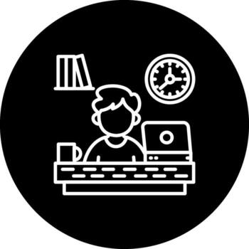 lugar de trabajo avanzado marca diseño diseño vector