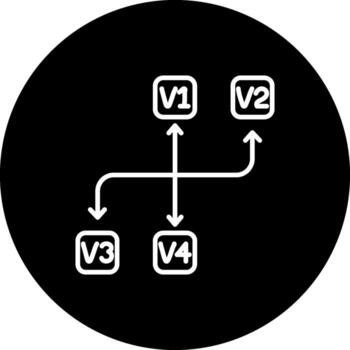 Version Control Professional Digital Art Object vector