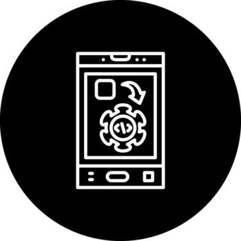 App Development Optimized Mobile App Design vector