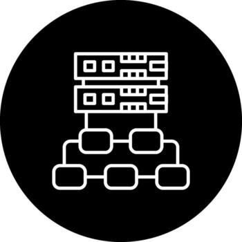 apoderado servidor futurista web diseño diseño vector