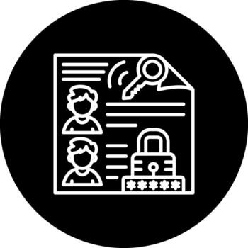 Access Control List Innovative User Interface Layout vector