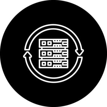 sincronización servidor avanzado marca diseño diseño vector