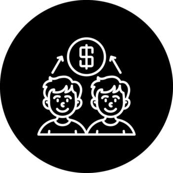 dólar objetivo funcional usuario interfaz símbolo vector