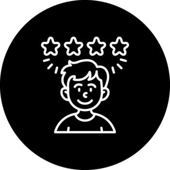 Satisfaction Review Unique Web Graphic Layout vector