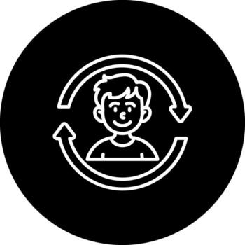 actualizar moderno digital Arte característica vector