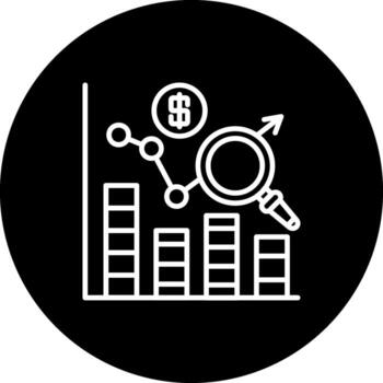 Market Research Optimized Mobile App Design vector