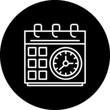 Calendar Modern Web Interface Asset vector