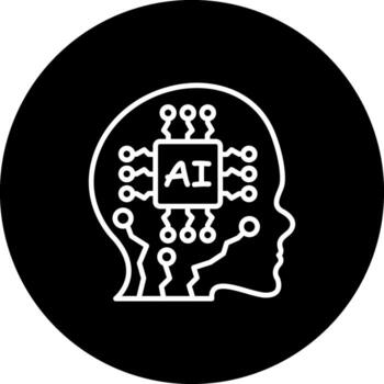 artificial inteligencia funcional digital Arte elemento vector