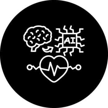 Deep Learning Simple Digital Art Concept vector