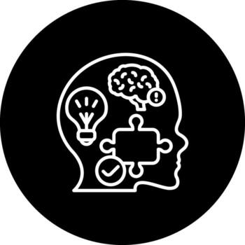 Problem Solving Simple Digital Art Concept vector