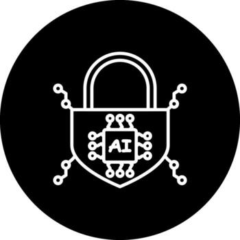 Security Lock Sleek Mobile App Graphic vector