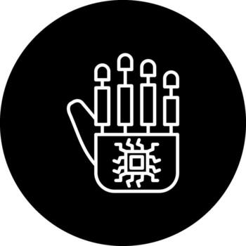 robot mano prima usuario interfaz característica vector