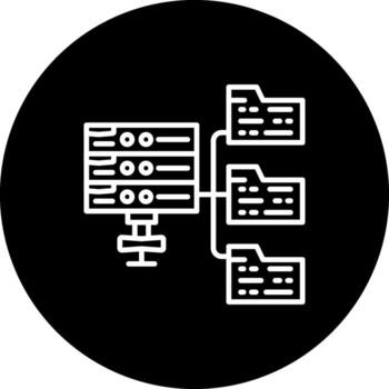 Server Classification Professional Flat Layout vector