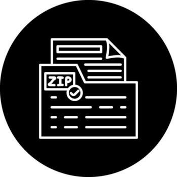 Código Postal carpeta moderno usuario interfaz característica vector