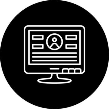 lcd Iniciar sesión en sofisticado ui diseño objeto vector