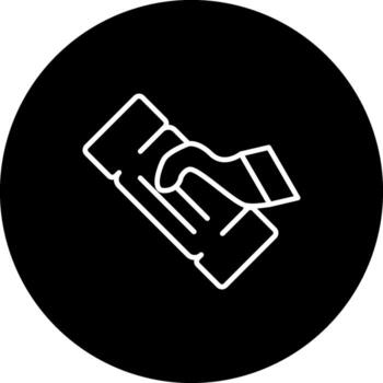 Ticket Innovative Web Graphic Layout vector