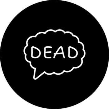 muerto avanzado marca diseño diseño vector