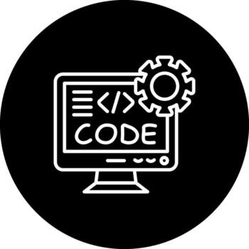 programación elegante marca diseño activo vector