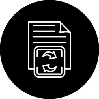 File Sync Compact User Interface Shape vector