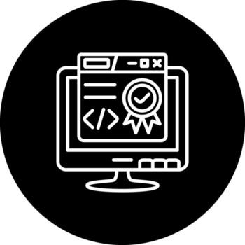 Software License Compact User Interface Shape vector