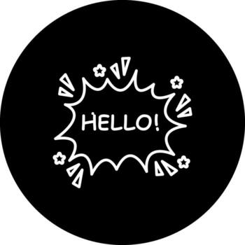 Hello Futuristic Web Design Layout vector