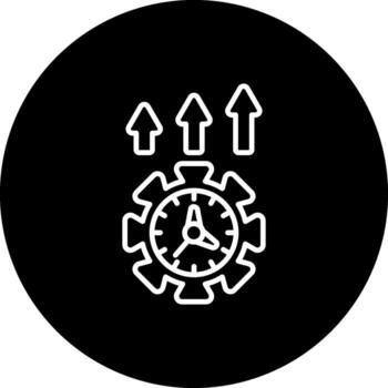 Efficiency Functional Digital Art Element vector