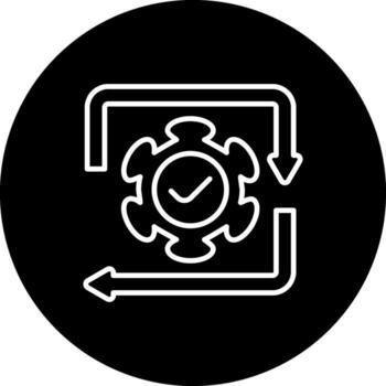 Agile Functional Digital Art Element vector