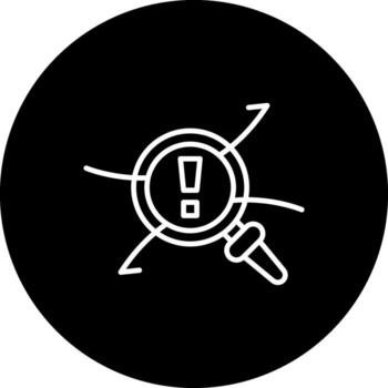 Avoidance Innovative Flat Design Asset vector