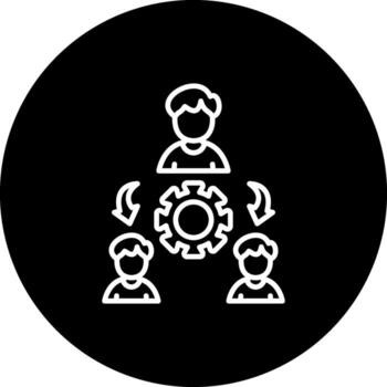 Third Party Geometric Design Symbol vector