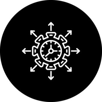 Project Management Stylish Digital Art Object vector