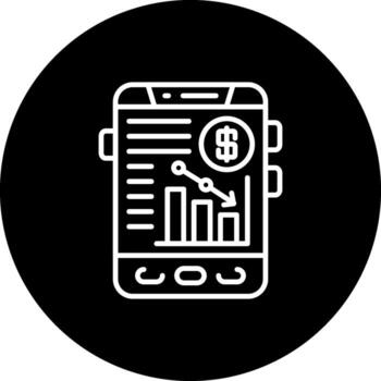 Bar Graph Modern Flat Design vector