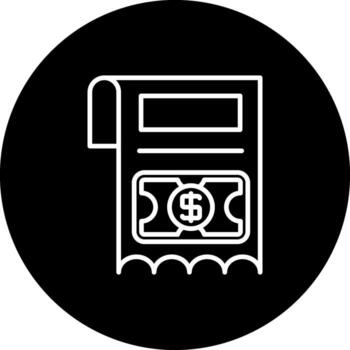 Receipt Optimized Mobile App Design vector