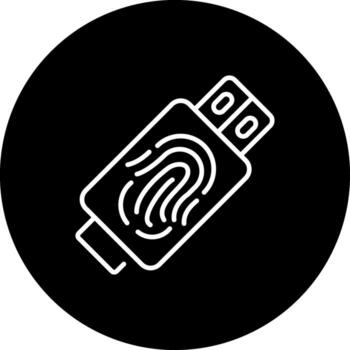 Usb Stick Optimized Mobile App Design vector