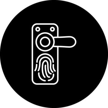 Door Handle Modern Web Interface Asset vector