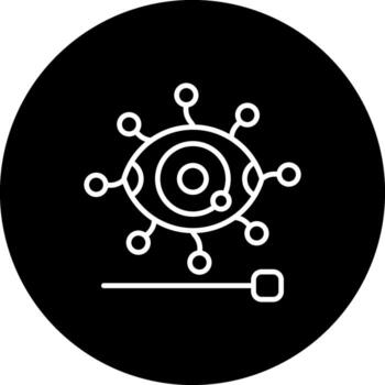 Iris Recognition Stylish Design Feature vector