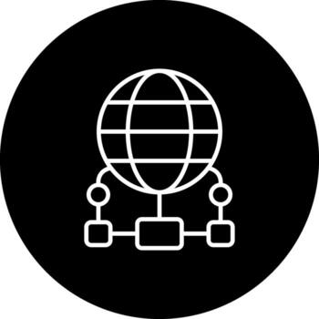 red conexión innovador usuario interfaz diseño vector