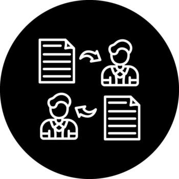 File Sharing Sophisticated UI Design Object vector