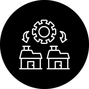 Management Modern Web Interface Asset vector